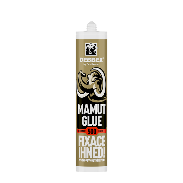 Den Braven MAMUT GLUE High Tack 290 ml, biele