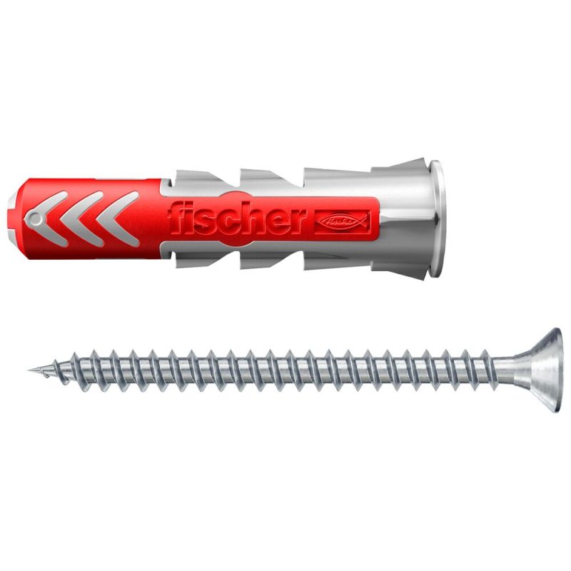 fischer DuoPower 5 x 25 S so skrutkou - blister 18 ks