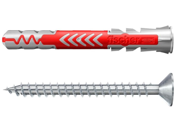 fischer DuoPower 6 x 50 S so skrutkou - blister 4 ks