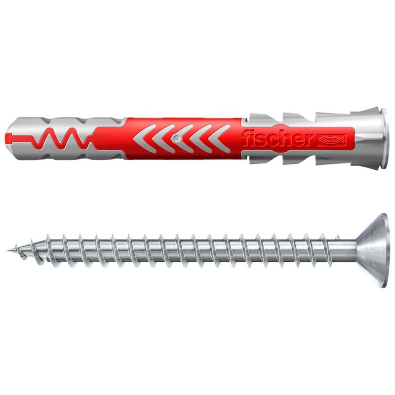 fischer DuoPower 6 x 50 S so skrutkou - blister 4 ks