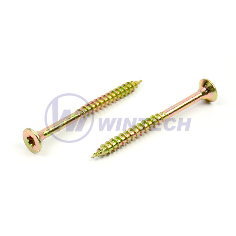 Vrut do dreva 6,0 x 70 mm TORX T30, čiastočný závit 42 mm, zinok žltý - blister 20 ks